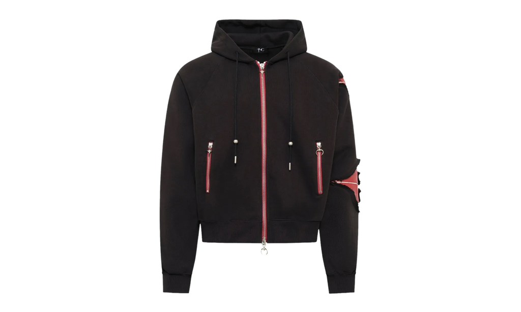 Rock Zip-Up Hoodie "Black" TC26SS0501