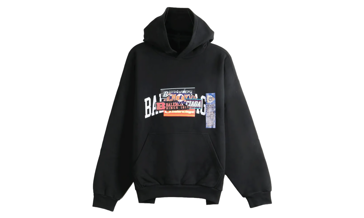Bumper Stickers Medium Fit Hoodie "Black" 871956TUVS81000