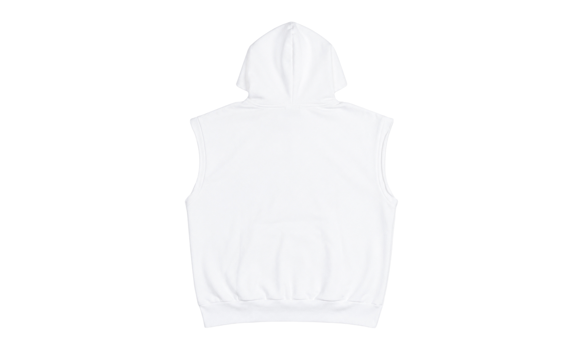 Rhinestone OG Web Sleeveless Hoodie "Glacier" SP5der605