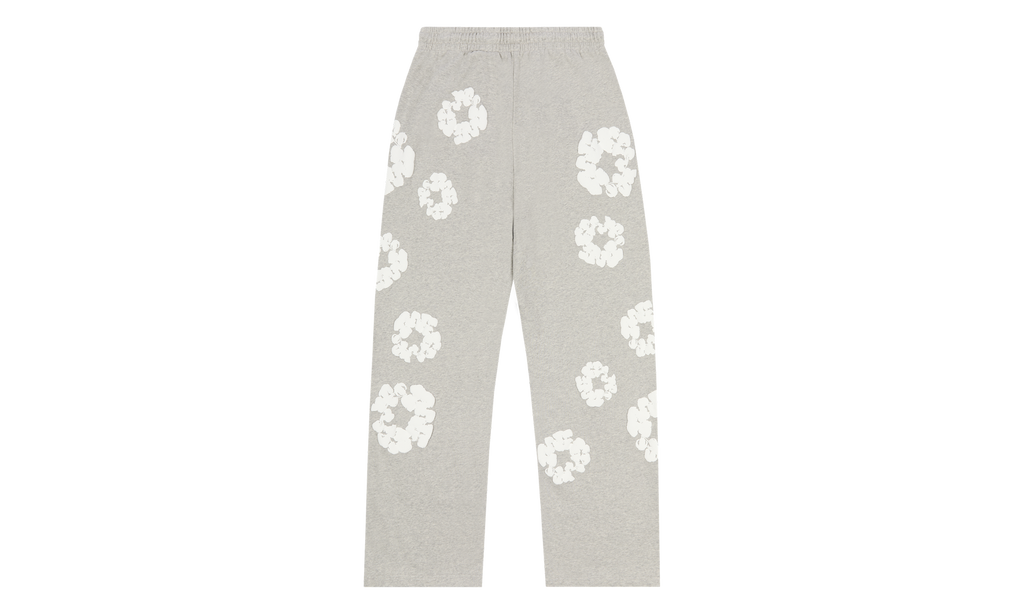 Cotton Wreath Baggy Sweatpants "Grey" DT160