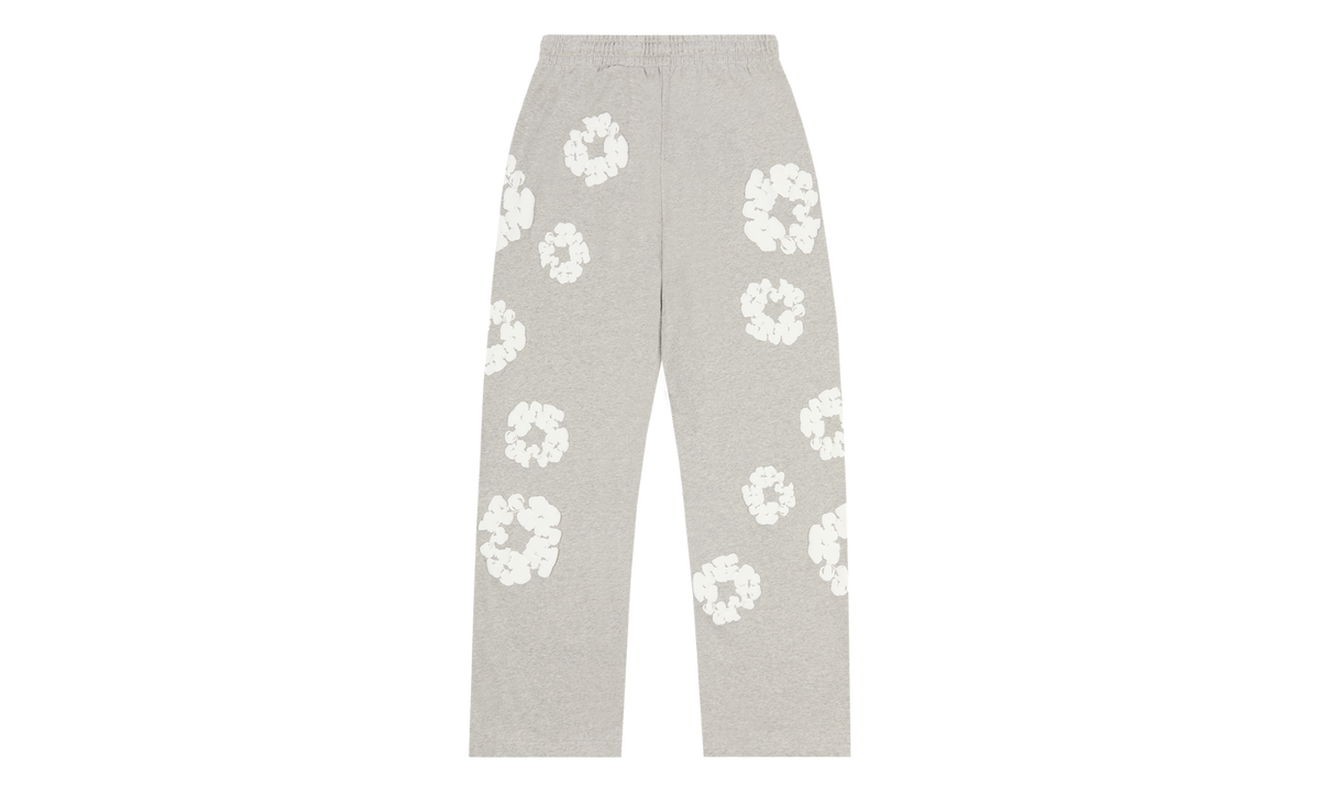Cotton Wreath Baggy Sweatpants "Grey" DT160