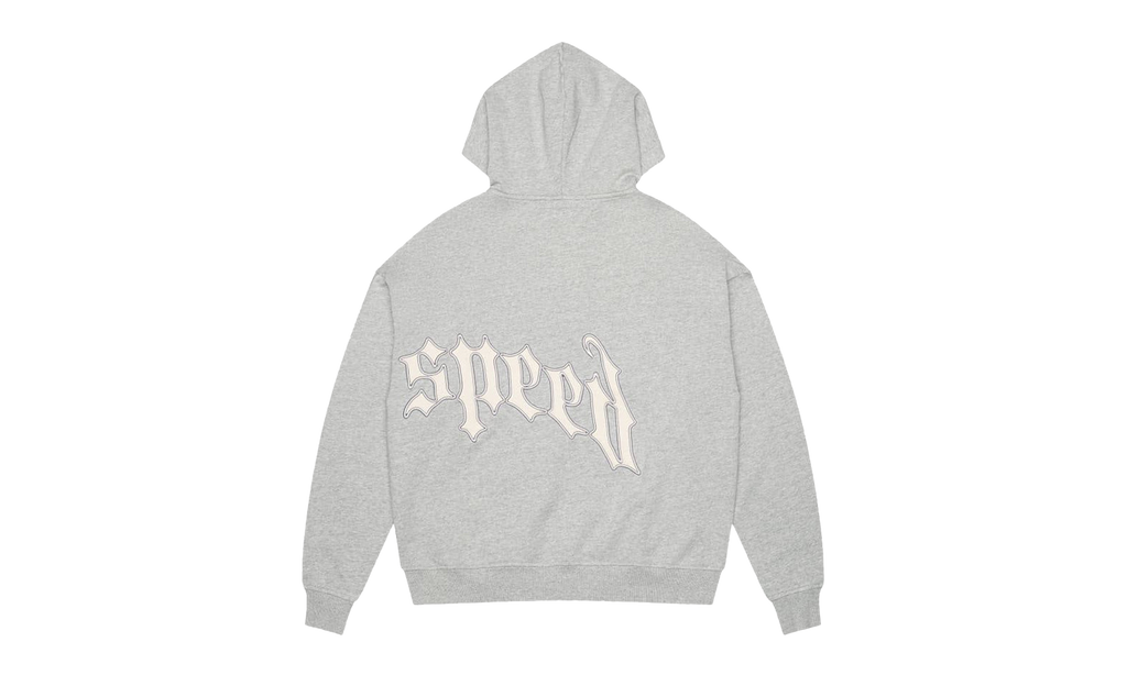 OG Logo Hoodie V2 "Grey / Silver Satin" KNKR1FEH