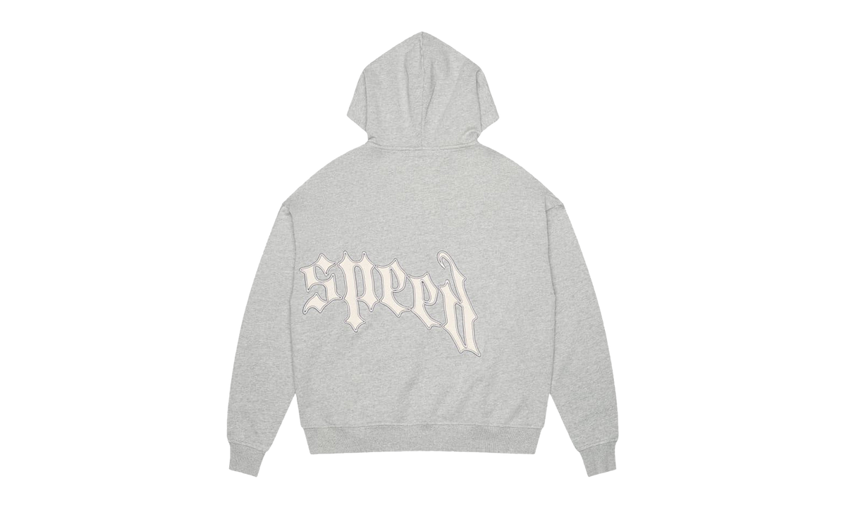 OG Logo Hoodie V2 "Grey / Silver Satin" KNKR1FEH