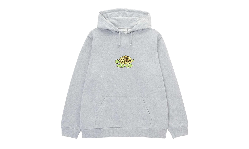 G-Flower Pullover Hoodie "Grey" G6SU J113 BLK