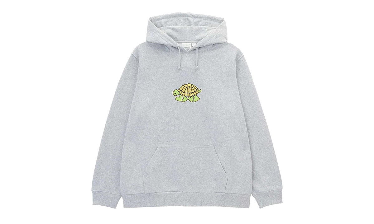 G-Flower Pullover Hoodie "Grey" G6SU J113 BLK