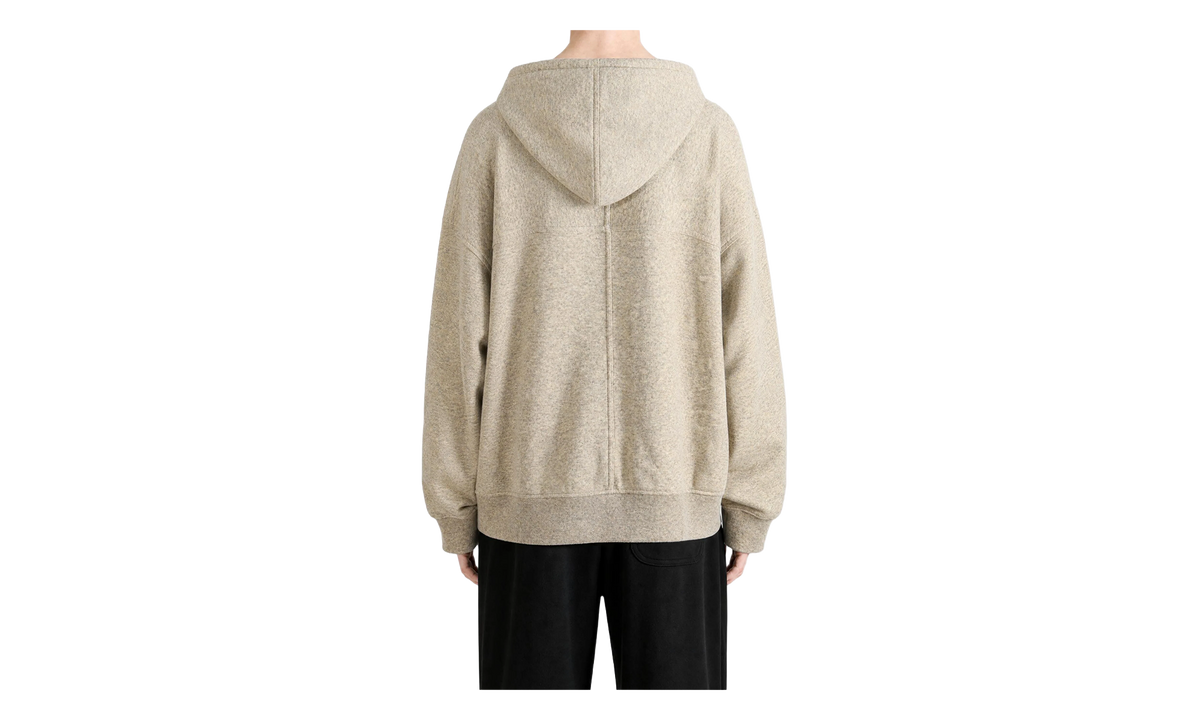 Zip-Up Knit Hoodie "Natural" RU02F4241 WFE 21