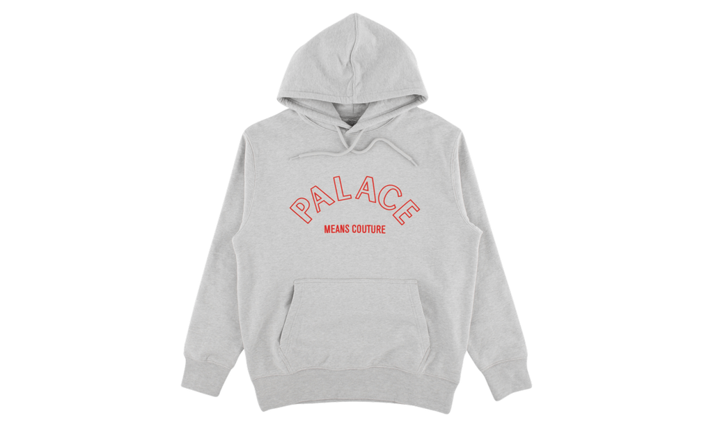 Couture Hoodie "GREY MARL" P14HD051