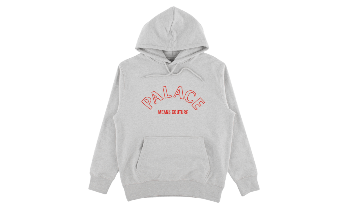 Couture Hoodie "GREY MARL" P14HD051