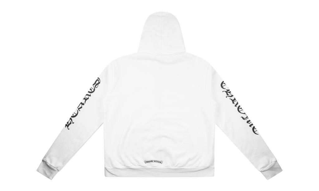 Vertical Logo FU Hood Zip Up Hoodie "White" CHRM0358