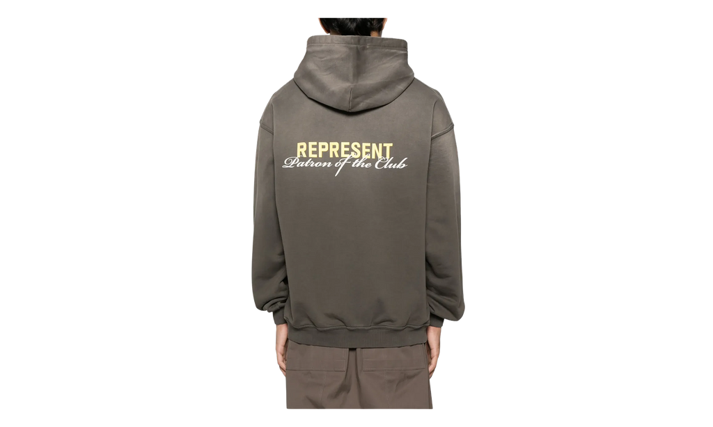 Patron Of The Club Hoodie "Washed Olive" MLM4270 16