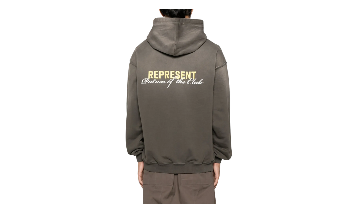 Patron Of The Club Hoodie "Washed Olive" MLM4270 16