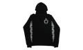 Horseshoe Floral Pullover Hoodie "Black" CHRM1605