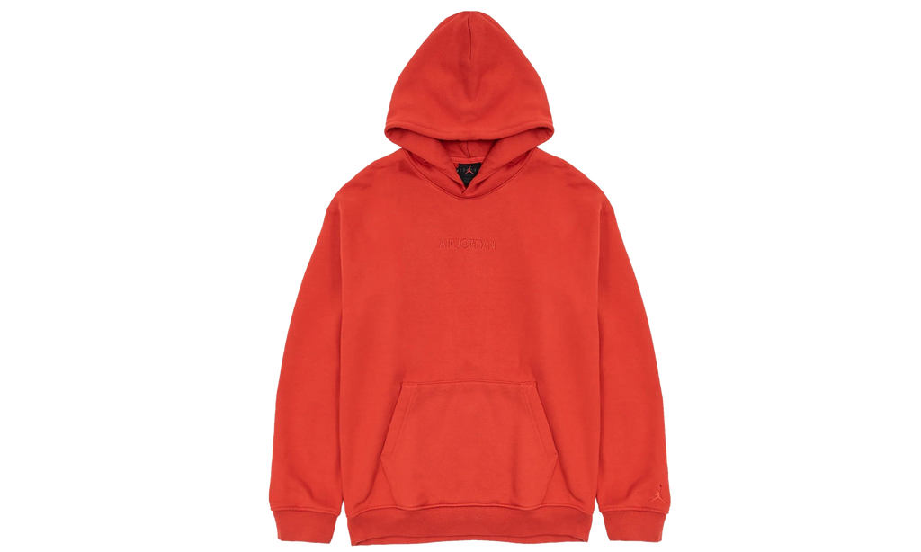 Air Jordan Wordmark Fleece Hoodie "Mystic Red" FJ1966 622
