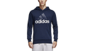 Essentials Linear Pullover Hoodie "Navy White" B45730