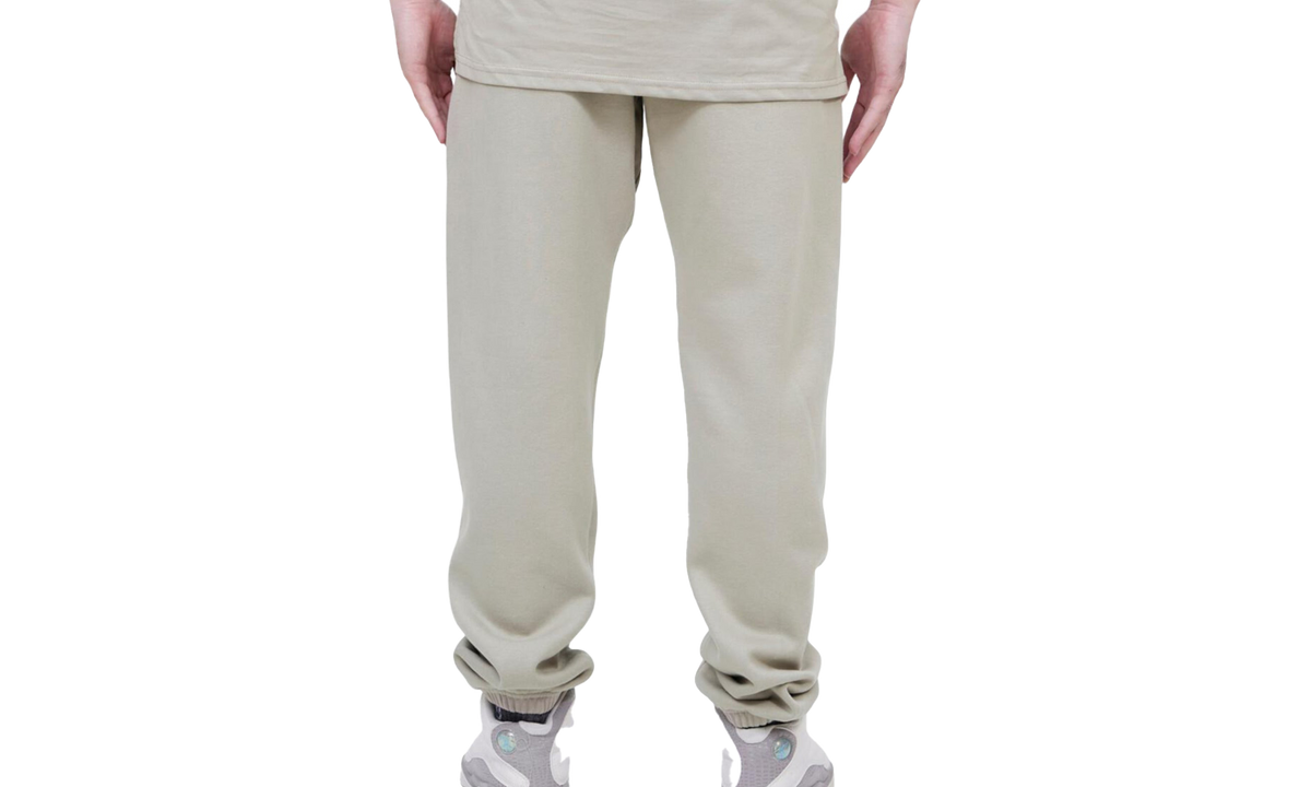 MLB New York Yankees Neutral Fleece Sweatpants "Beige" LNY436851 TAU