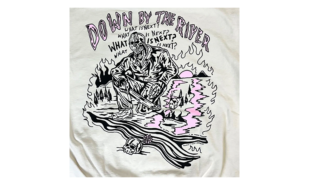 Friday the 13th Inspired The River Pullover Hoodie "Cream" WL085