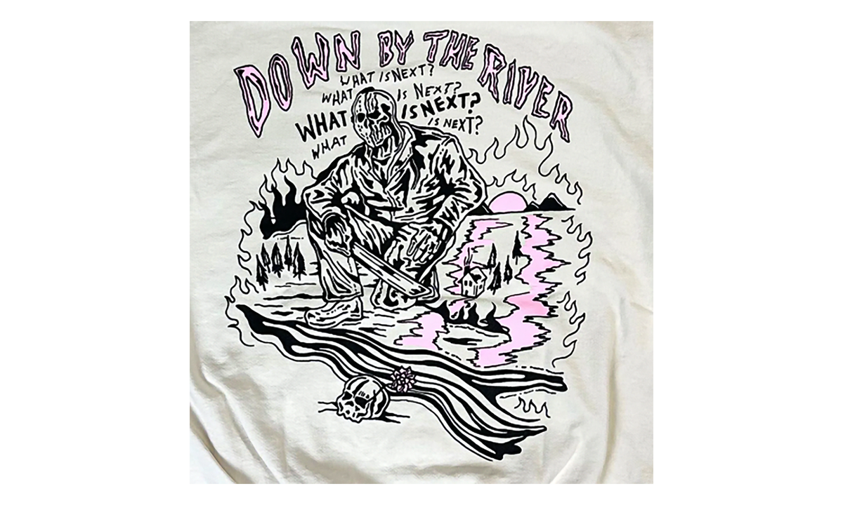 Friday the 13th Inspired The River Pullover Hoodie "Cream" WL085