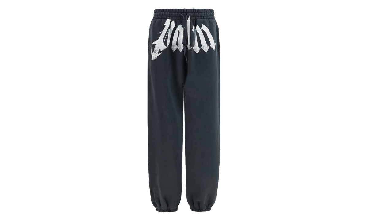 Big Waist Logo Sweatpants "Black / Off-White" PAMCH005FL001 1003