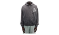 Carrying The Message Zip-Up Hoodie "Faded Black" 4U003Q1010BLK