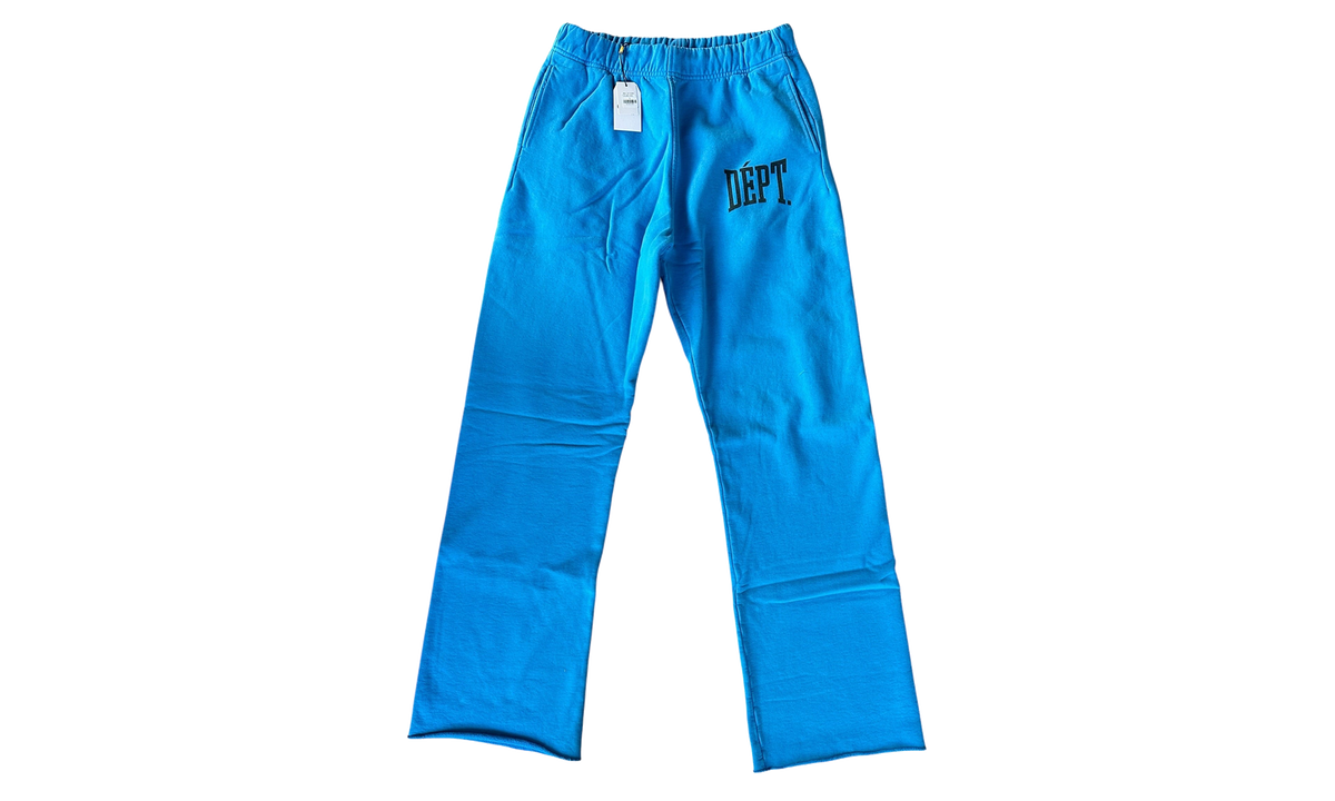 Dept Logo Sweatpants "Blue & Black" GD314