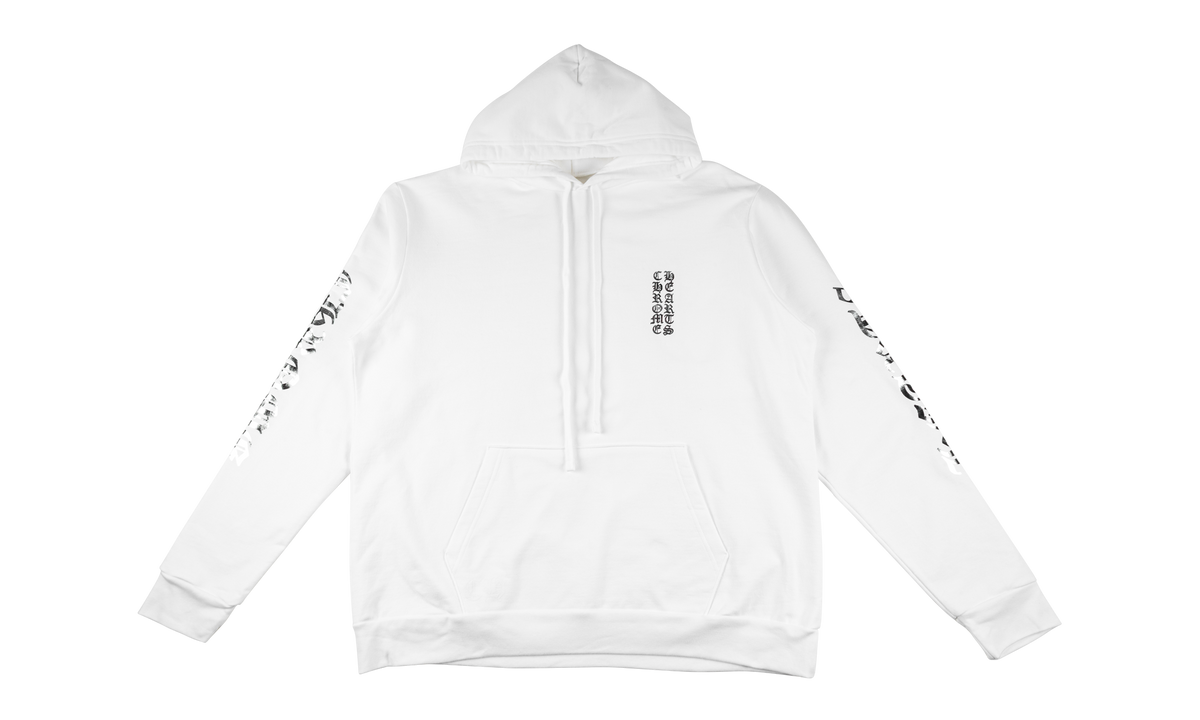 Foil Hoodie "White / Silver" CHRM1277