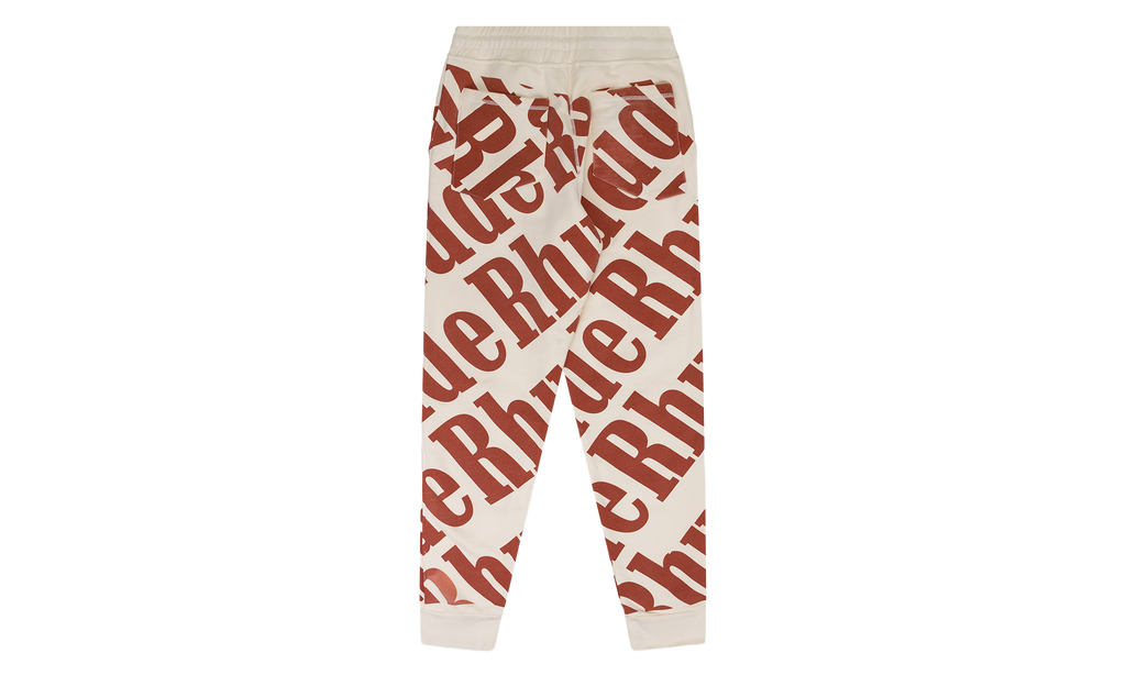 All Over Sweatpants "Cream / Red" RHD MBTM 0243 CRED