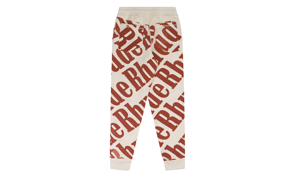 All Over Sweatpants "Cream / Red" RHD MBTM 0243 CRED