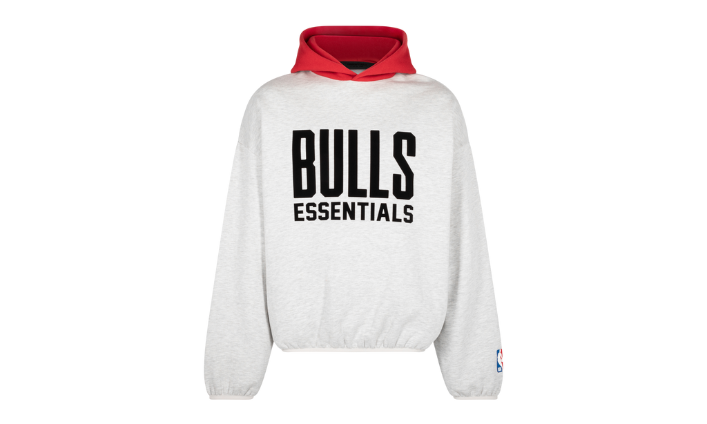 Fear of God Essentials "NBA Bulls Hoodie - Light Heather" 192AL246304F