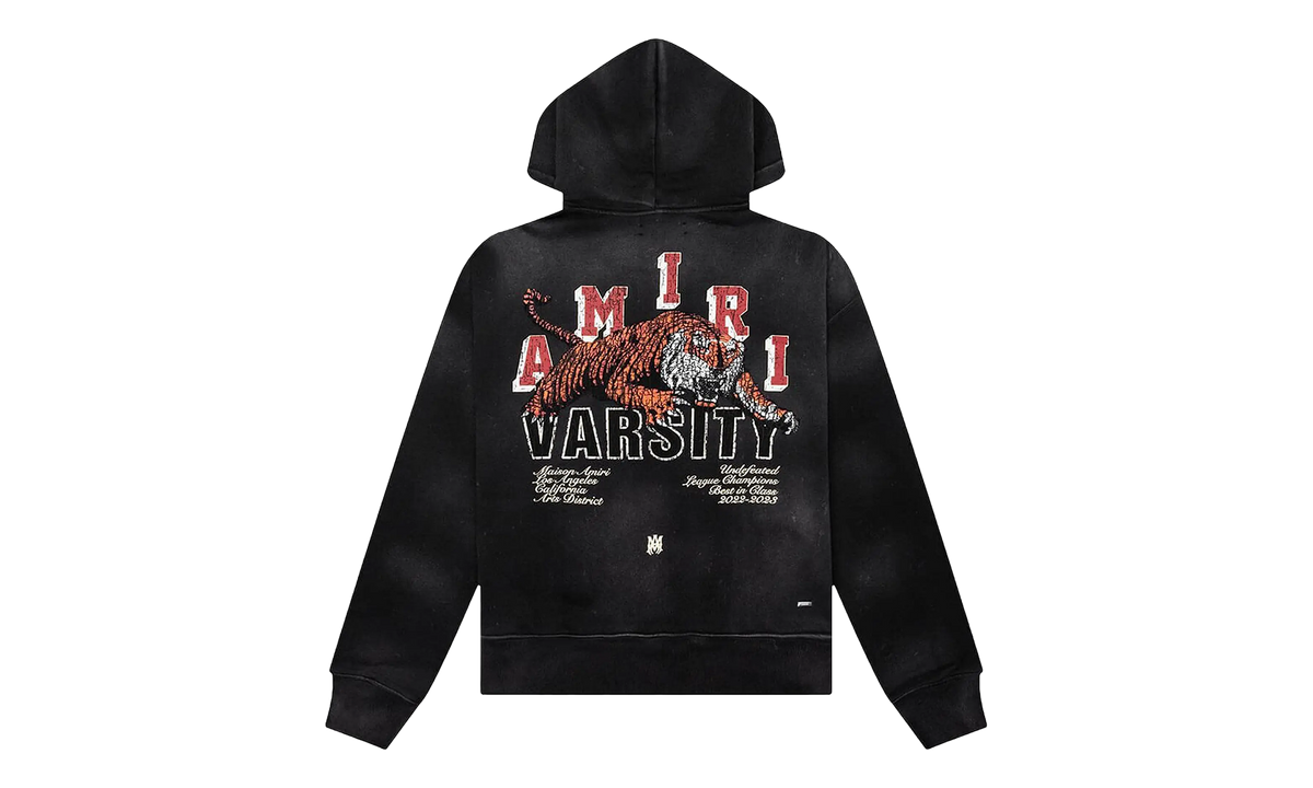 Vintage Tiger Varsity Hoodie "Black" PF23MJG025 001 BLAC