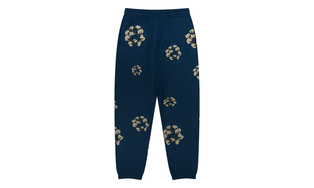 Cactus Wreath Sweatpants "Navy" DT818