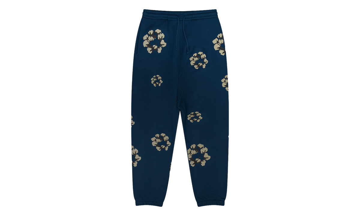 Cactus Wreath Sweatpants "Navy" DT818