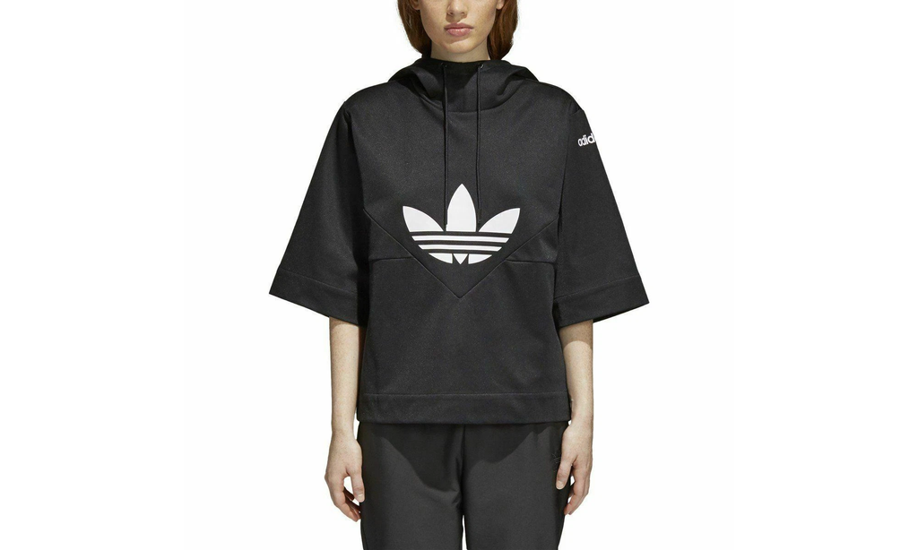 CLRDO 3/4 Sleeve Hoodie WMNS "Black / White" CY3563