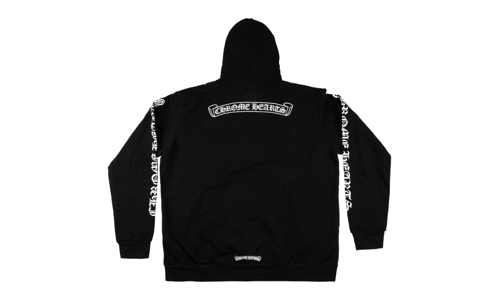 Scroll Zip up Hoodie "Black" CHRM0827