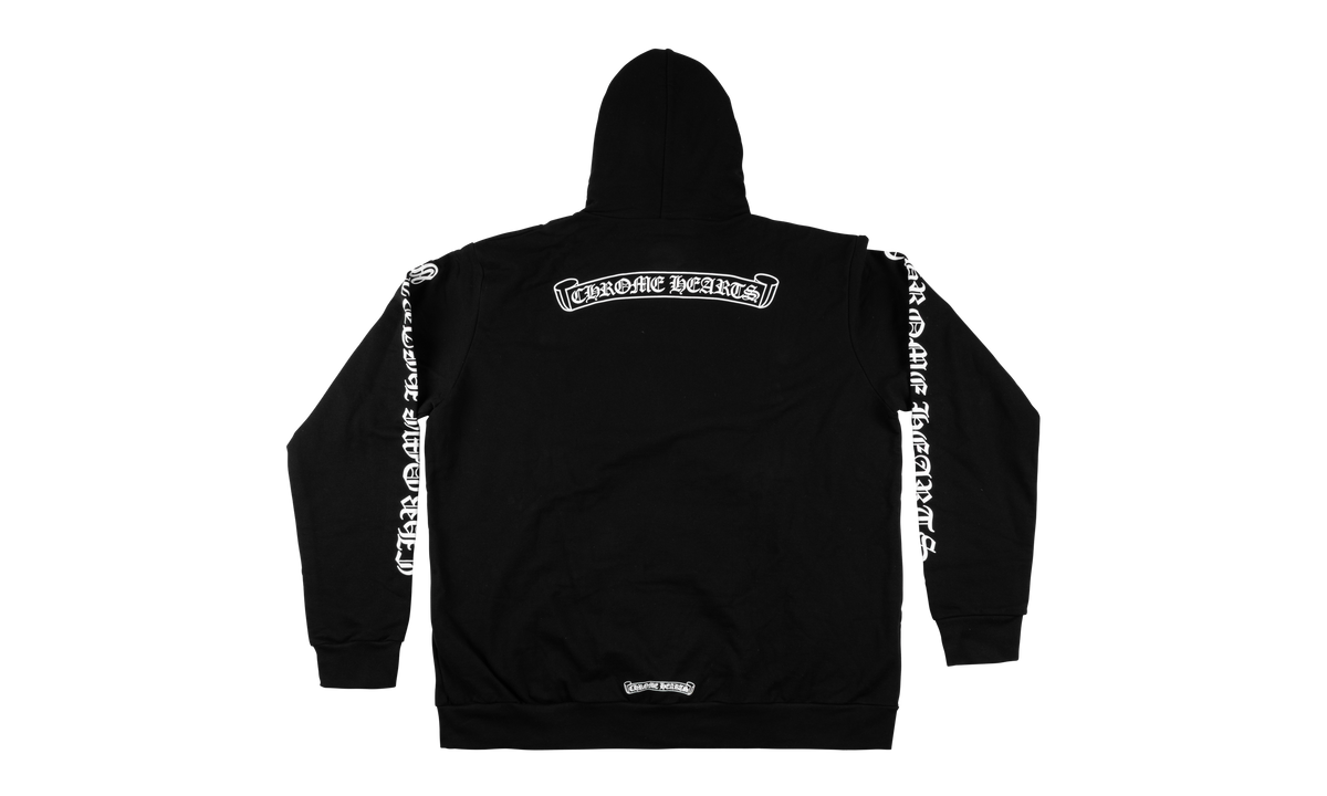 Scroll Zip up Hoodie "Black" CHRM0827