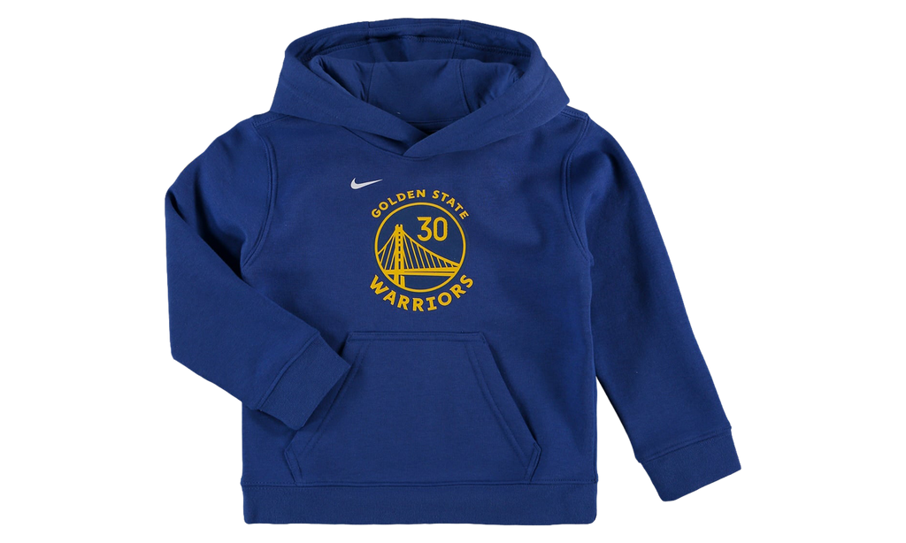 NBA GS Warriors Name & Number Steph Curry Hoodie TD "Blue" 9Z2B3BAQR WARSC