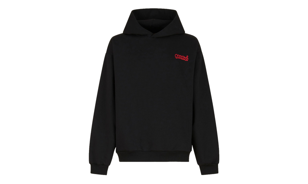Logo Printed Hoodie "Black" FUMU0067PVUSCY52