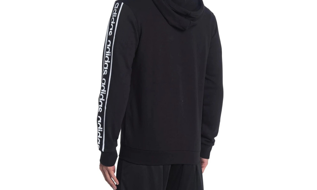 C90 Fullzip Hoodie "Black / White" EI5615