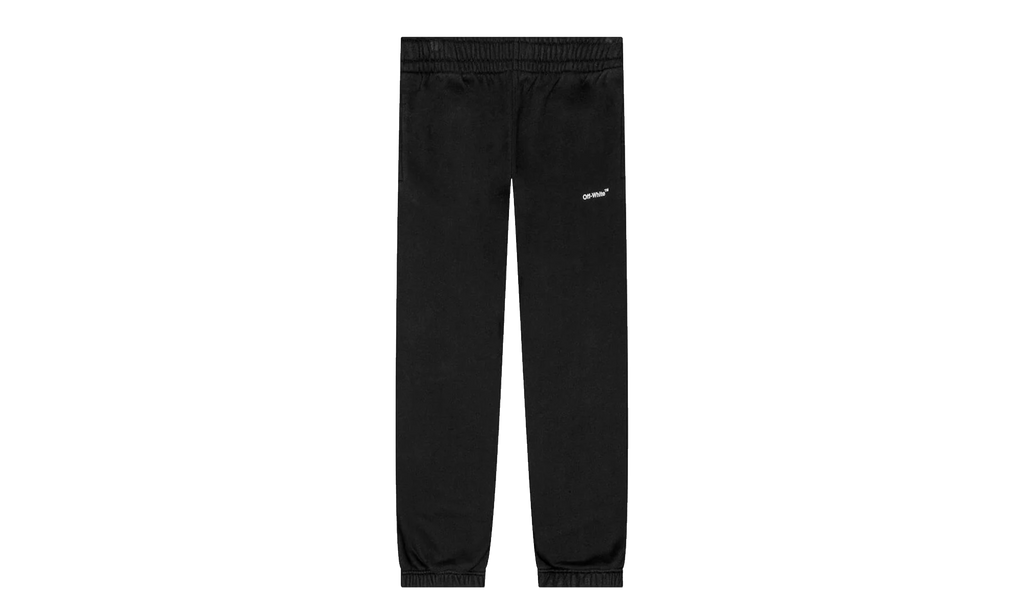 Helvetica Slim Sweatpants "Black" OMCH029C99FLE0021001
