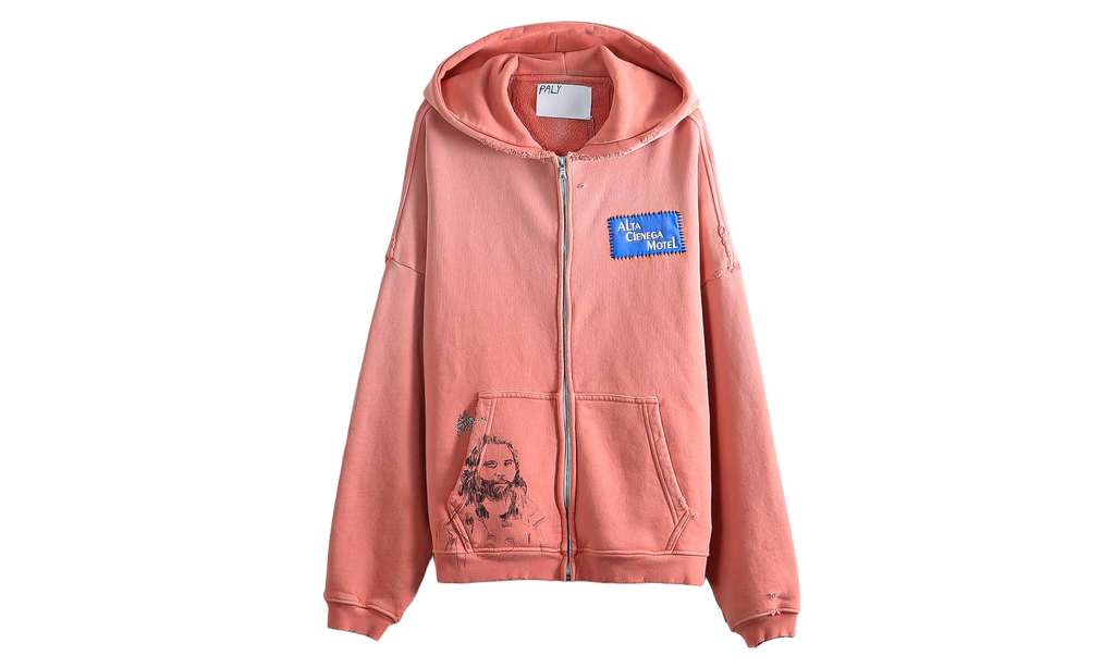 Alta Cienega Zip Hoodie "Peach" 4U008Q1010PCH