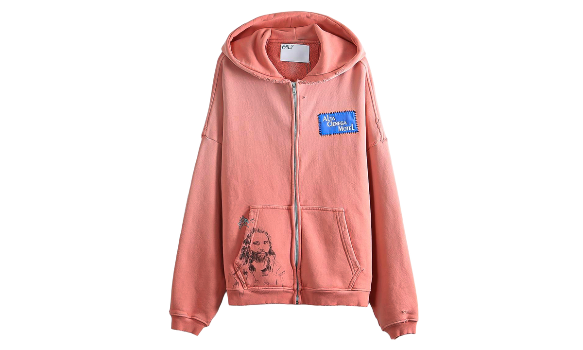 Alta Cienega Zip Hoodie "Peach" 4U008Q1010PCH