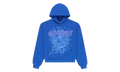 Rhinestone Punk V2 Hoodie "Blue" SP5der408