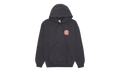 EE Basic Hoodie "Ebony / Orange" EE843