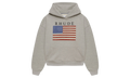 USA Flag Hoodie "Heather Grey / Black" RHPS26HO01103