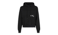 Diagonal Pocket Skate Hoodie "Black / White" QYMSP8QC