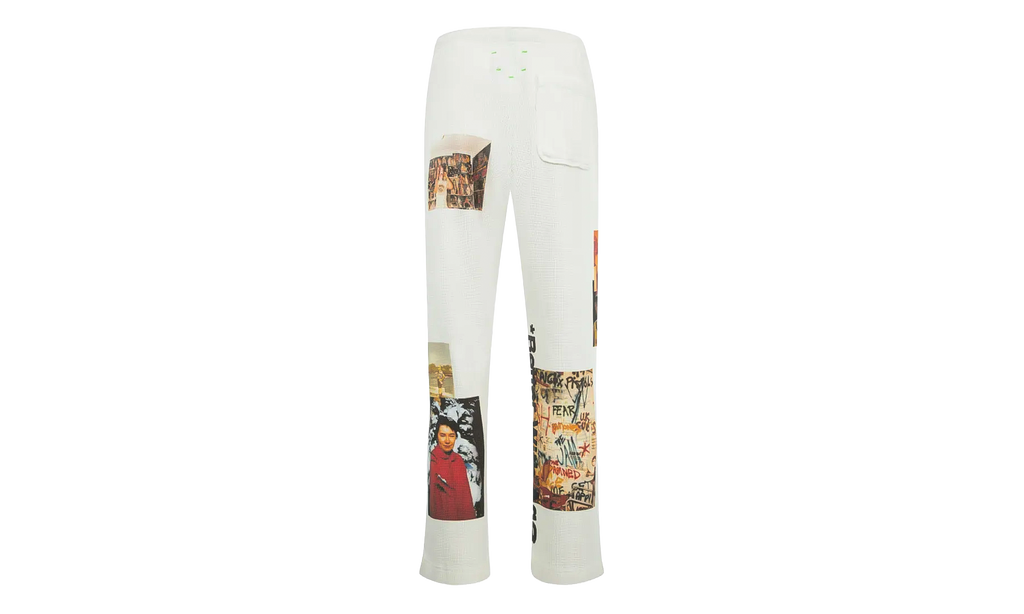 Ricky Waffle Sweatpants "White" BWA231