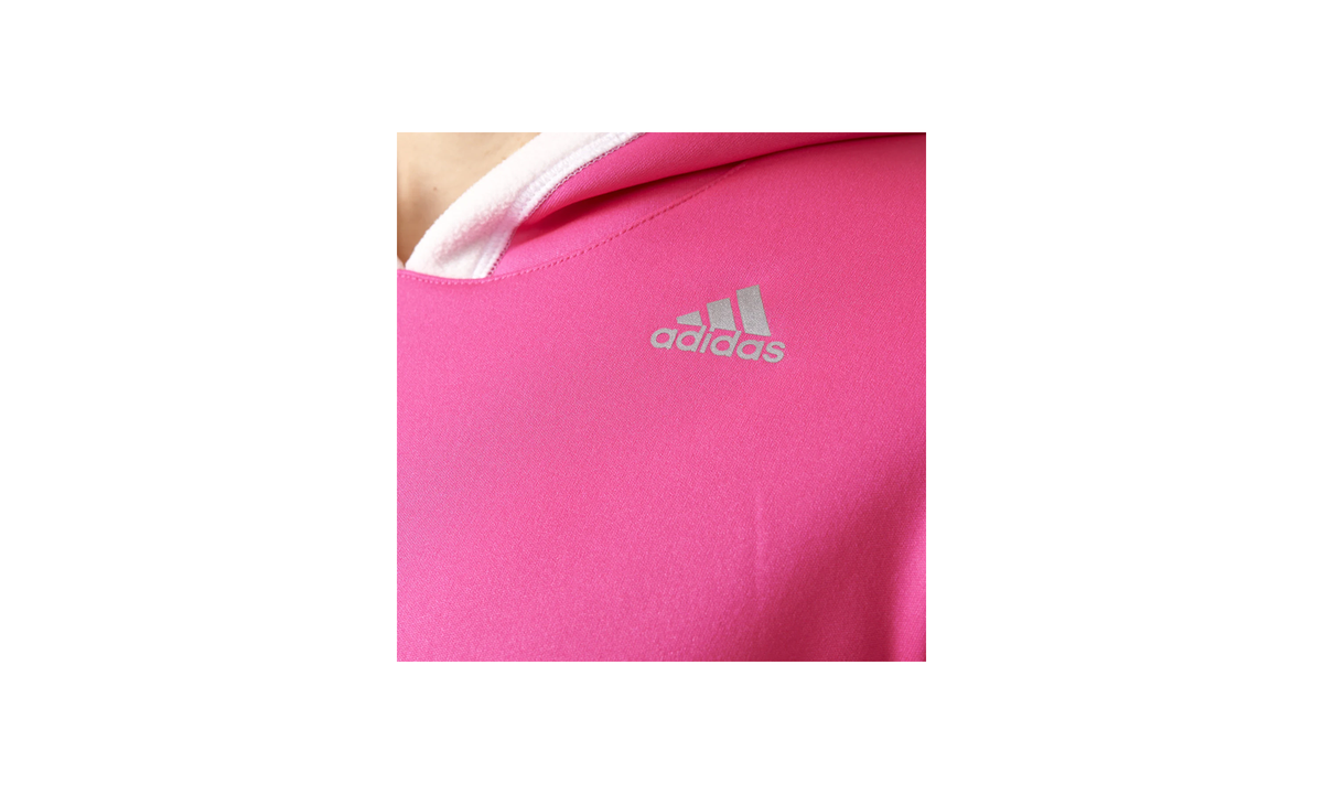 Response Climawarm Astro Running Hoodie "Shock Pink / White" B48021