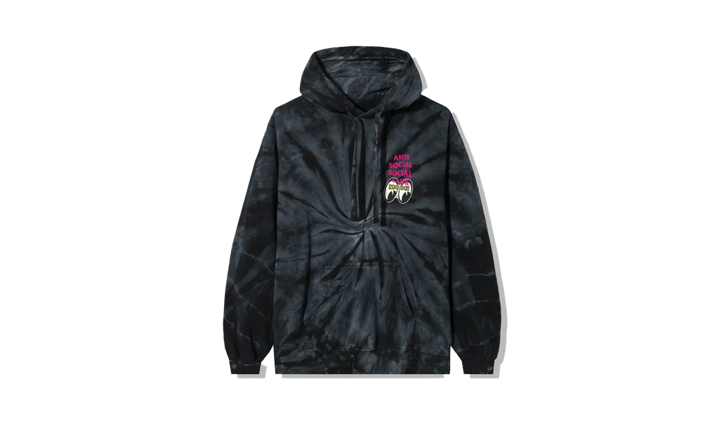 Stacked Tie Dye Hoodie "Mooneyes" 7012095
