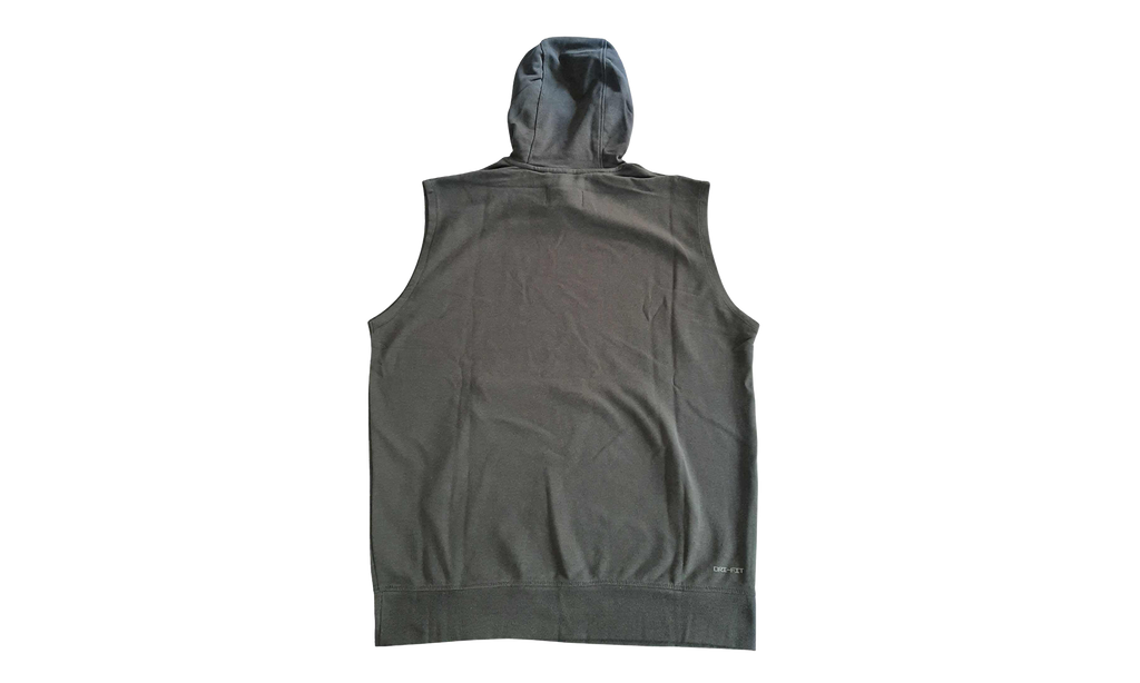 Air Jordan Sleeveless Fleece French Terry Dri Fit Hoodie "Grey" DQ7946 066