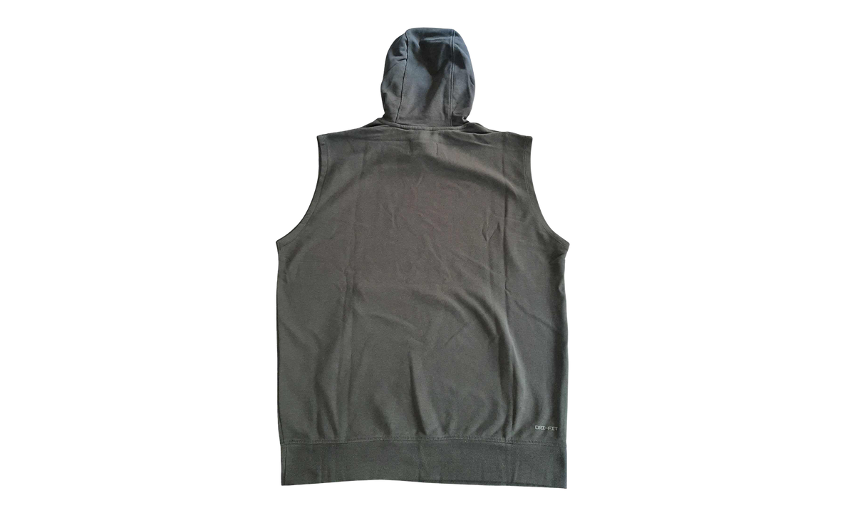 Air Jordan Sleeveless Fleece French Terry Dri Fit Hoodie "Grey" DQ7946 066