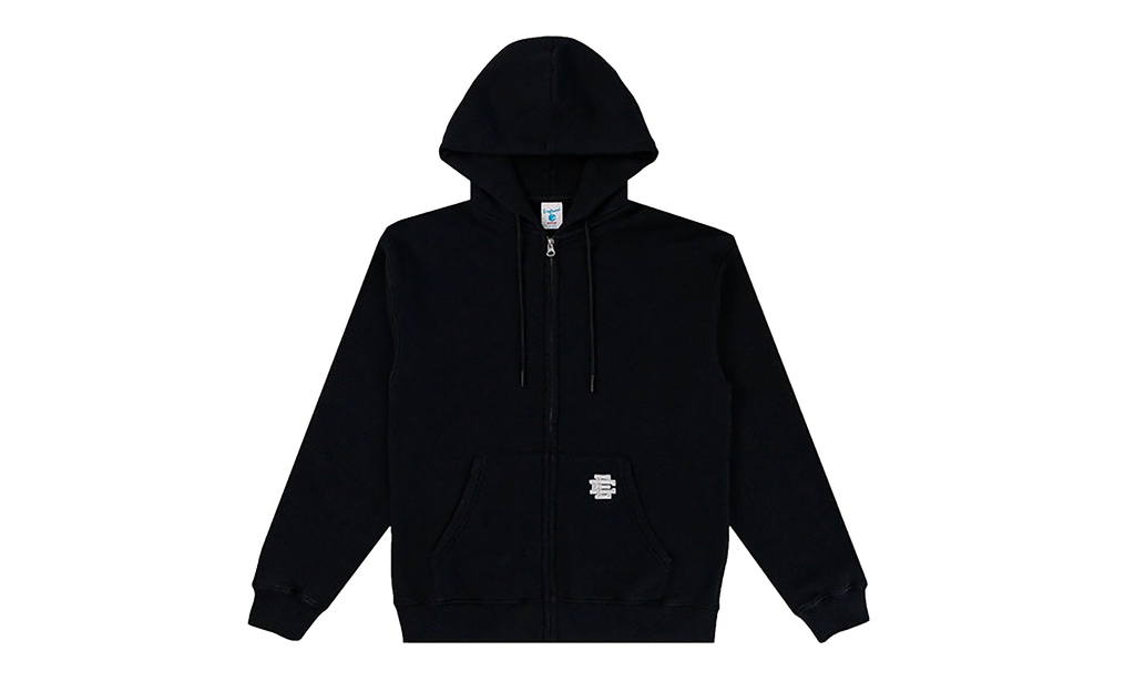 EE zip-up hoodie "FW23 - Black/Grey" EE833